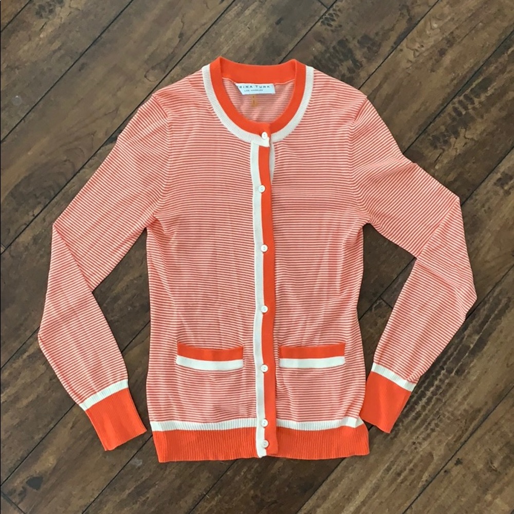 Trina Turk Light Weight Cardigan Sz S